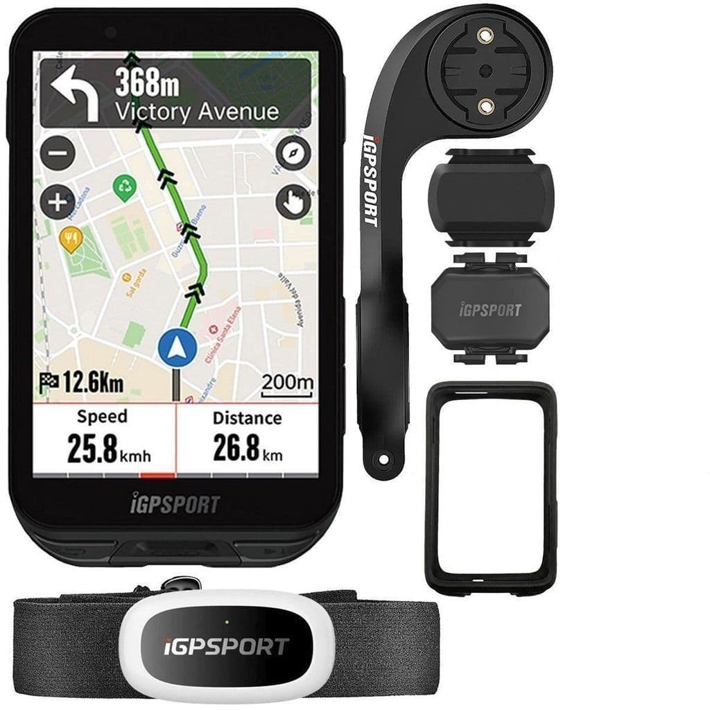 Ciclocomputador com GPS Igpsport IGS800 Bundle