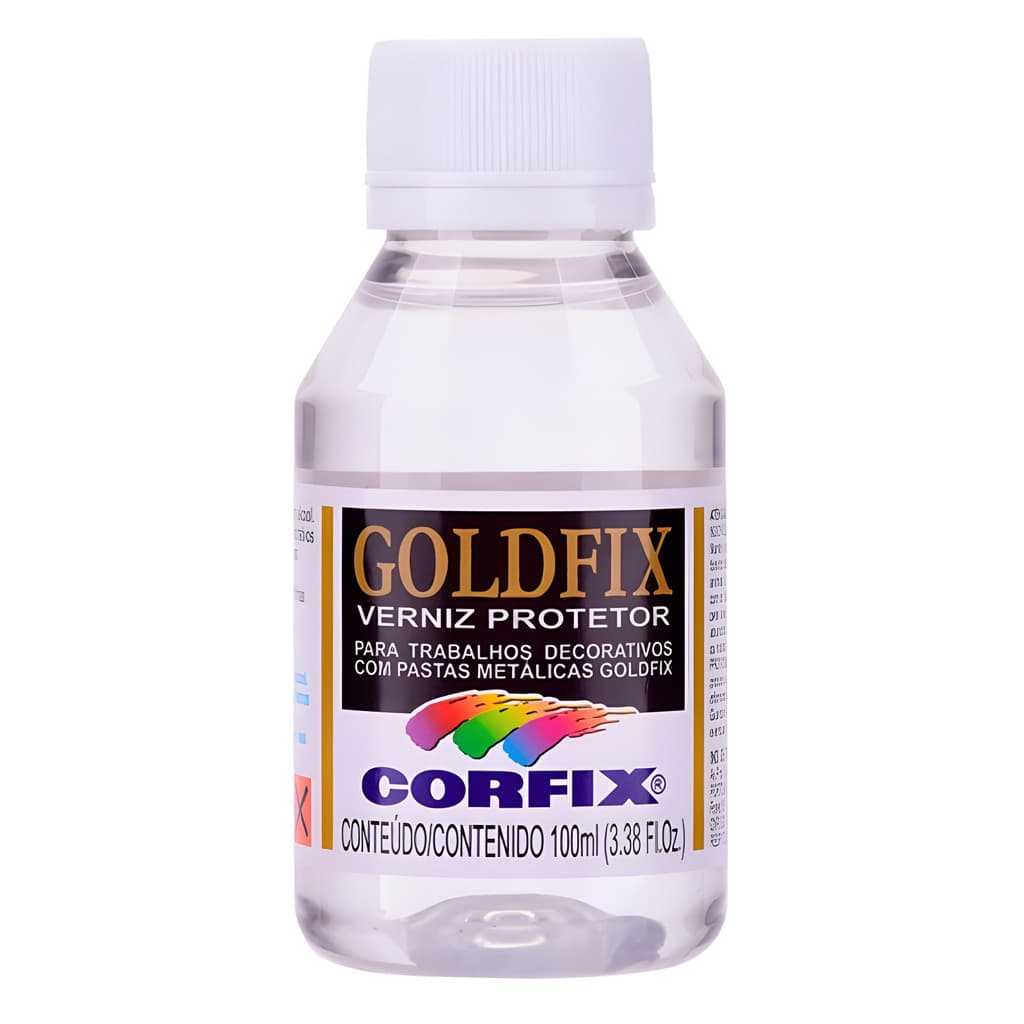 Verniz Protetor Para Pasta Metálica Goldfix Corfix 100ml