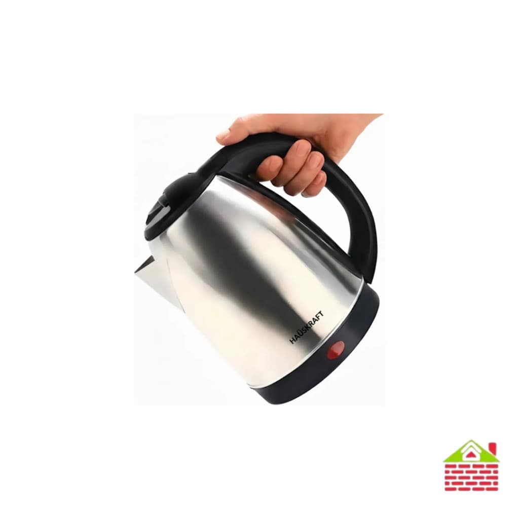 Chaleira Elétrica Inox 1,8L 110V 1000W Ferve Água Rápido Desligamento Automático Café Chá