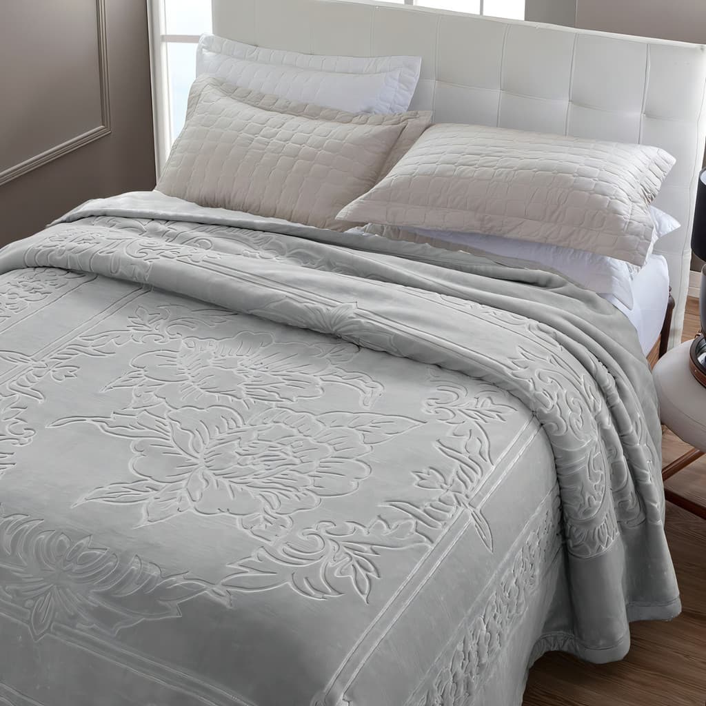 Cobertor Jolitex King 230x250cm Lili Katz Alto Relevo 700g/m