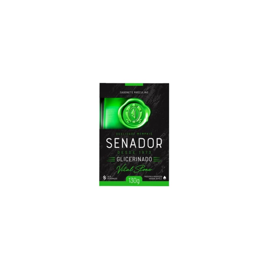 Sabonete Barra Senador Glicerinado Vital Stone 130g