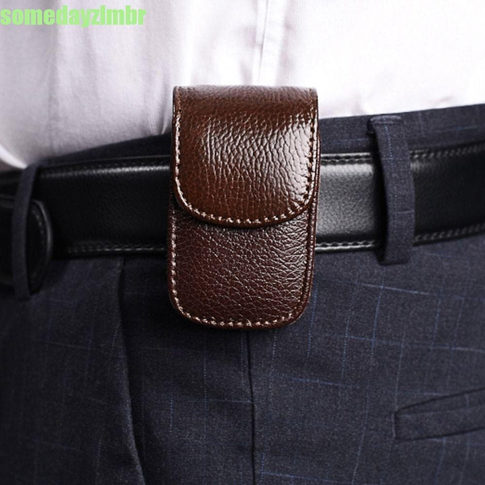 SOMEDAYZL0M Cintura Óculos Caixa Estojo Para Couro PU Presbiopia Pessoas De Meia Idade E Idosos Bolsa Do Pai De Sol