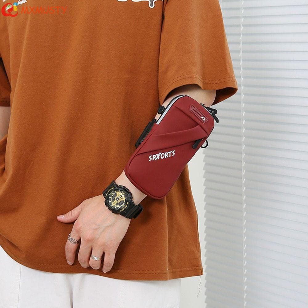 Bolsa De Braço Para Telefones MXMUSTYZA , Braçadeira Com Alça De Transporte , Corrida , Suporte Telefone Esportivo À Pro