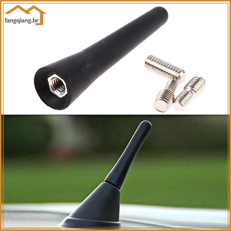 Antena Universal Para Carro Fang 2.5 Polegadas Entradas FM/AM Aéreas Curtas M4 M5 M6 BR