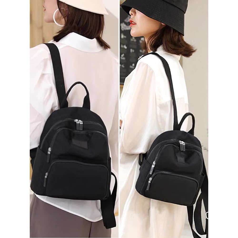 Mini mochila feminina pequena moda Commuter 2026 novo estilo de viagem feminina Oxford pano pequena mochila mamãe saco