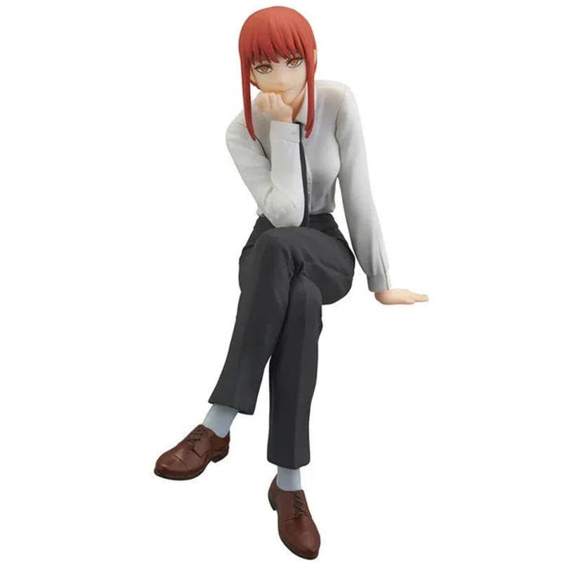Motosserra Homem 14cm denji power Makima Anime Macarrão Rolha Figura Modelo Brinquedos Para De Ação Bonco