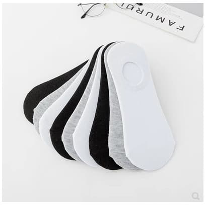 Meias invisíveis masculinas e femininas, meias invisíveis finas, meias casuais, cor clássica, meias rasas da moda