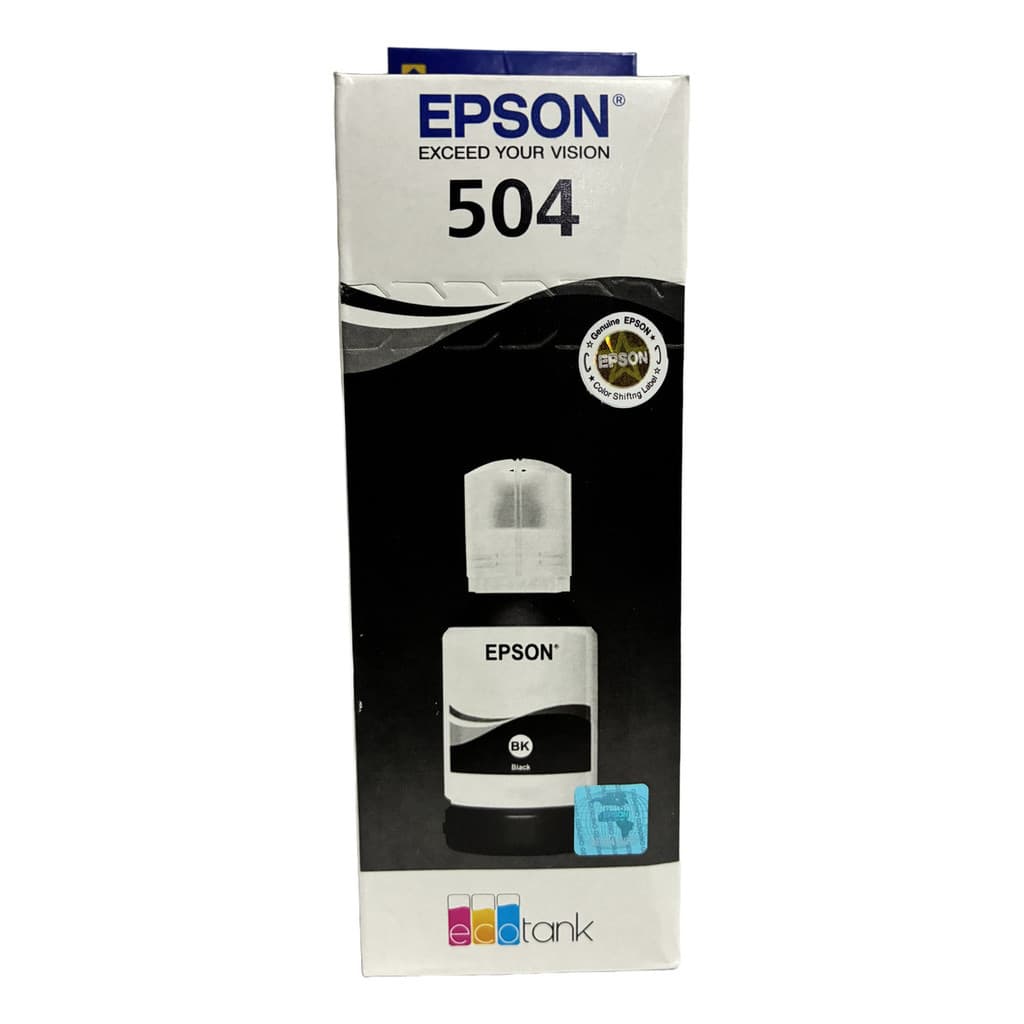 Refil Tinta Garrafa Impressora Preto Bk T504