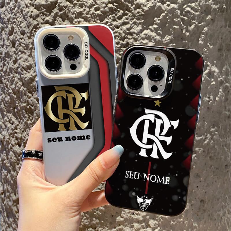 Capinha de celular personalizada anti impacto De Crachá CRF para Samsung Galaxy A15 A14 A13 A30 A07 A05S A04E A03 Capa