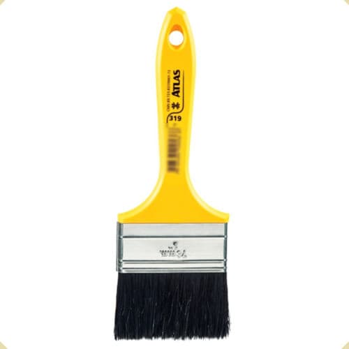 Kit 2 pinceis Trincha para pintura Esmalte Pincel 3" pol ideal para tinta oleo