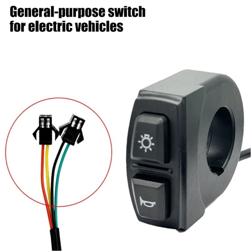 Aconchegante Universal Bicicletas Guiador Interruptores Resistente Às Intempéries Farol E Alto-Falante Acessórios Da Bic