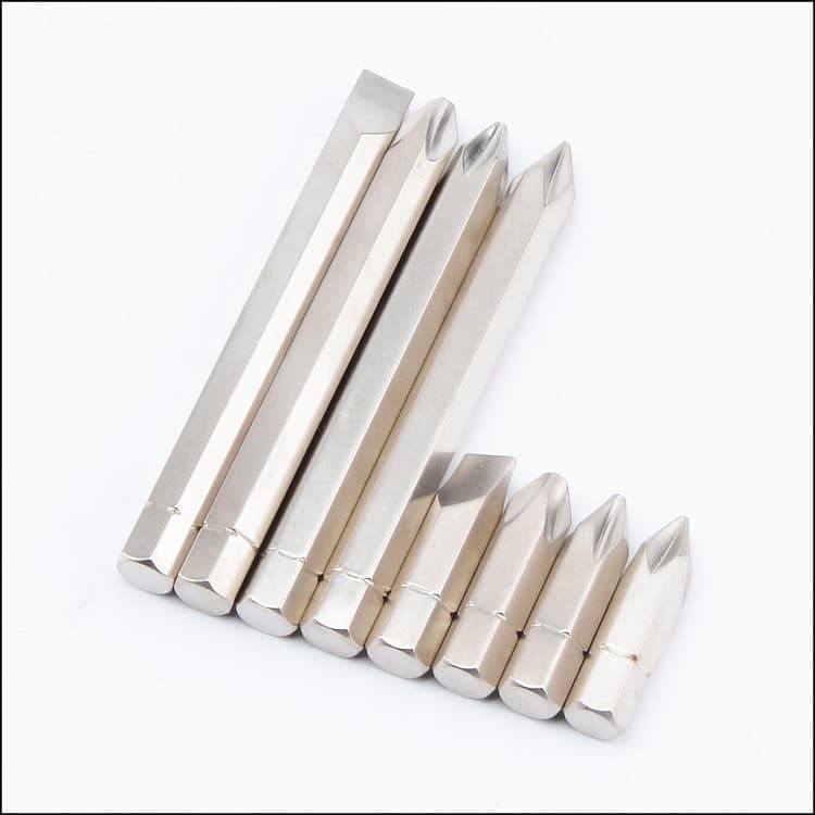 Material S2 [enduredido] Phillips Chave de fenda Broca de impacto Broca de impacto 8MM