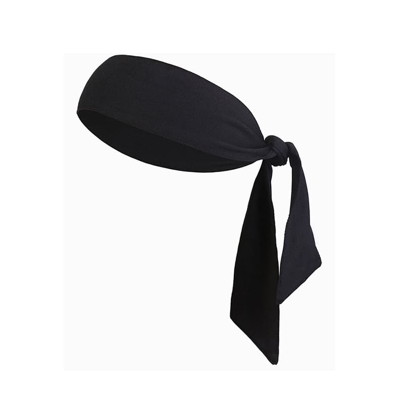 Faixa de cabeça de tênis com cadarço, faixa esportiva de basquete, guia de suor, absorvente de suor, antitranspirante, m