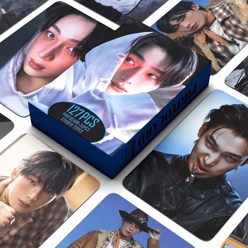 127 Pçs/Caixa ENHYPEN SUNOO Photocard O SIN VANISH Álbum KPOP LOMO Cartão De Coleção De Adesivos