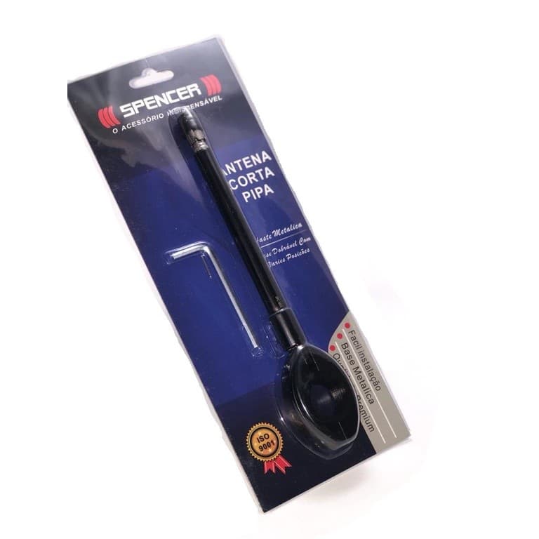 Antena Corta Pipa Moto Retrátil Anti Cerol Guidao (spencer)