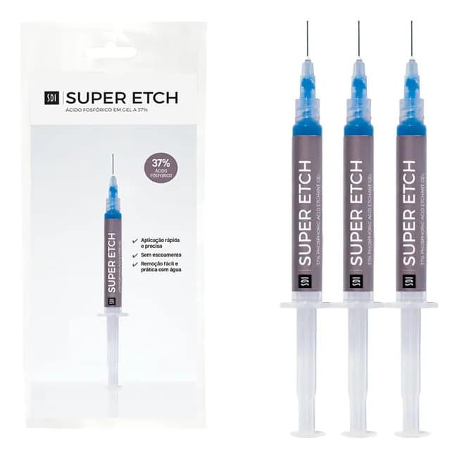 Condicionador Ácido Fosfórico Gel Super Etch 37% - Sdi