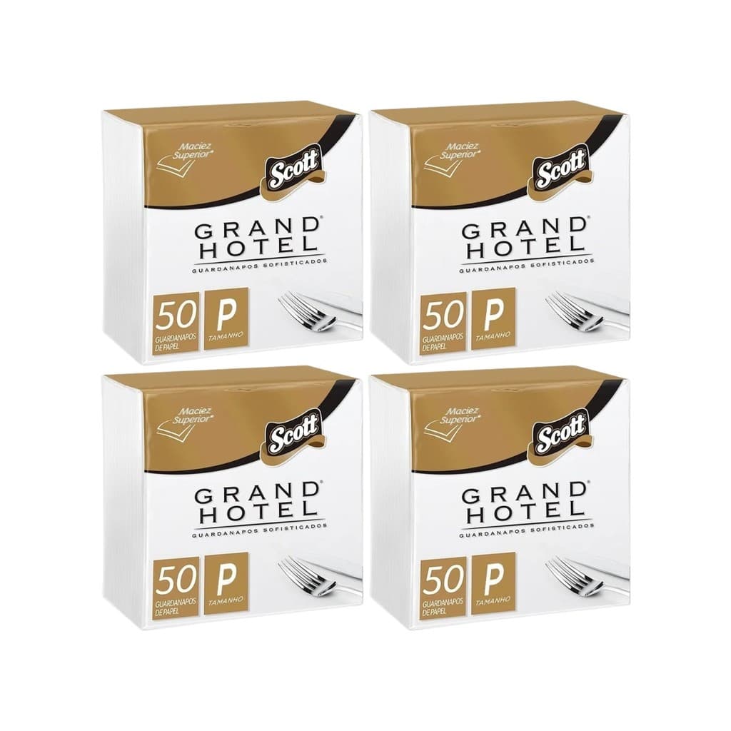 Guardanapo Scott Grand Hotel Pequeno 200 Folhas