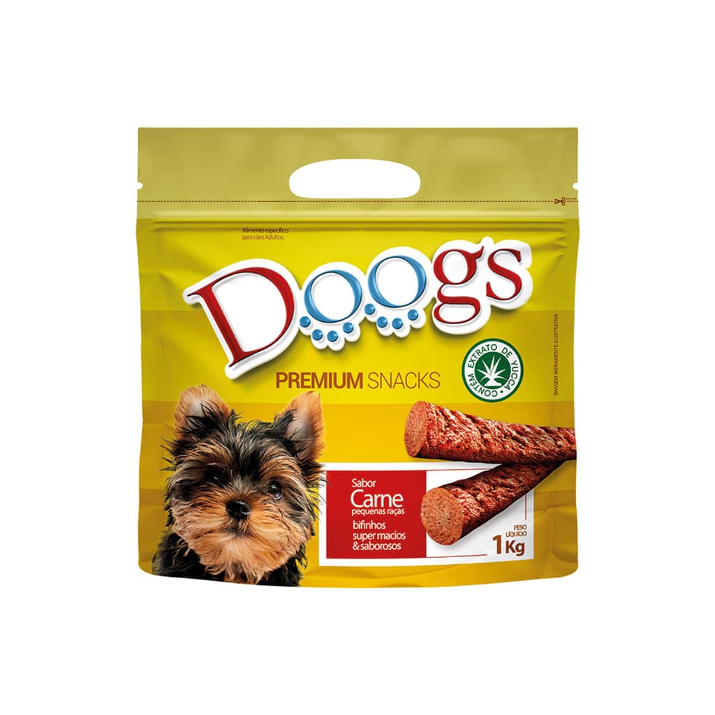 Palito Doogs Carne para Raças Pequenas 1kg