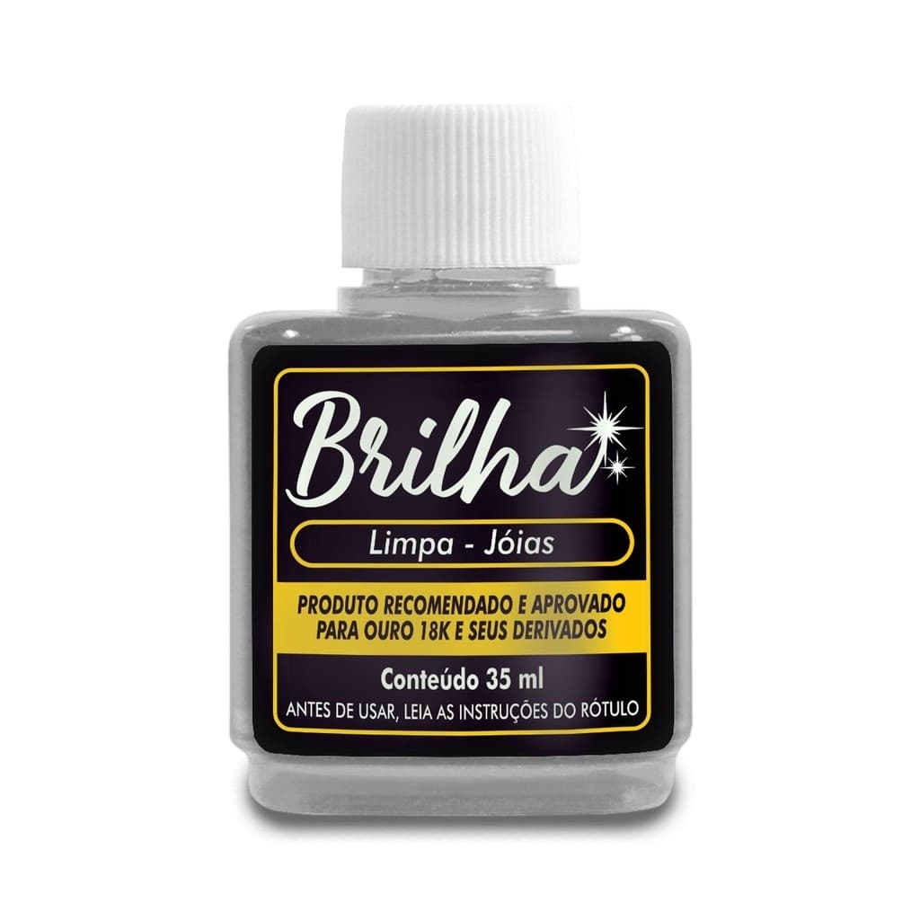 Limpa Jóias 35ml - Liquido para limpar Jóias