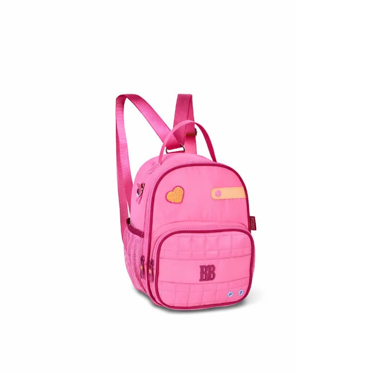 Lancheira Térmica Rebecca Bonbon Tipo Mochilinha 2 em 1 Rosa Roxa ou Azul Clio