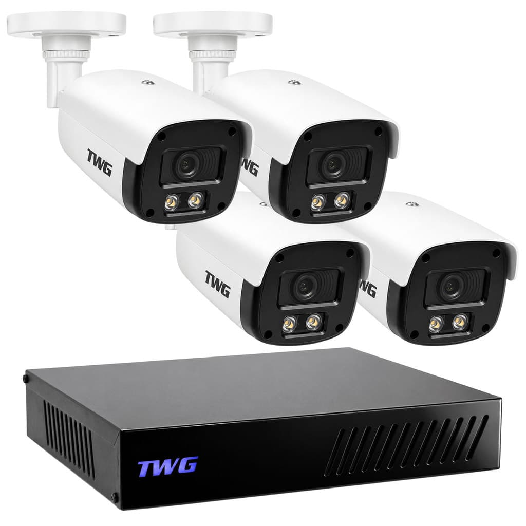 KIT CFTV 2 CAMERAS 2MP 20M STAR PLUS DVR 4 CANAIS SEM ACESSORIOS