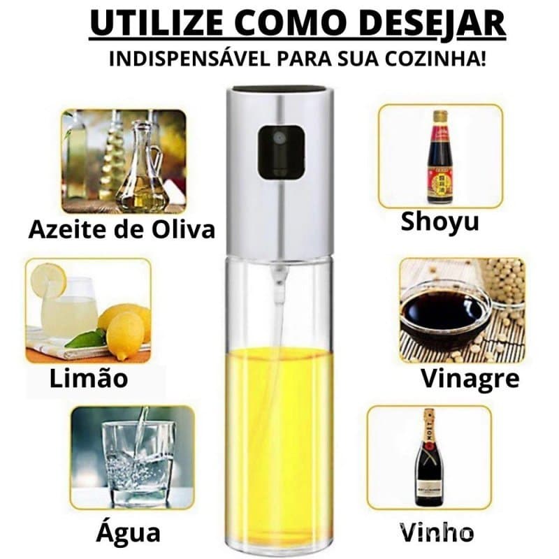 3/4/5 Pcs Spray Cozinha Controle ÓLeo Preciso Economiza Dinheiro