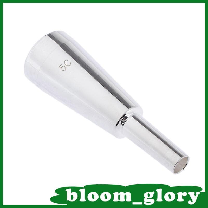[Bloom_glory] Substituição Do Bocal De Trompete Tamanho 5C Acessório De Instrumento De Músico Dourado/Prateado Para Joga