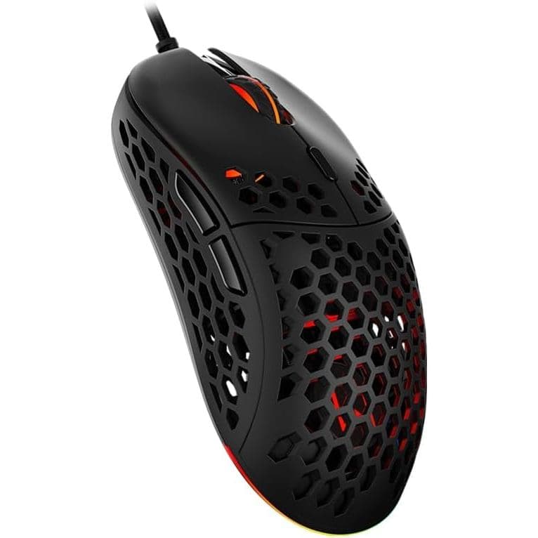 Mouse Hive 8 Botões Rgb 16000dpi Pixart 3389 Warrior Mo398