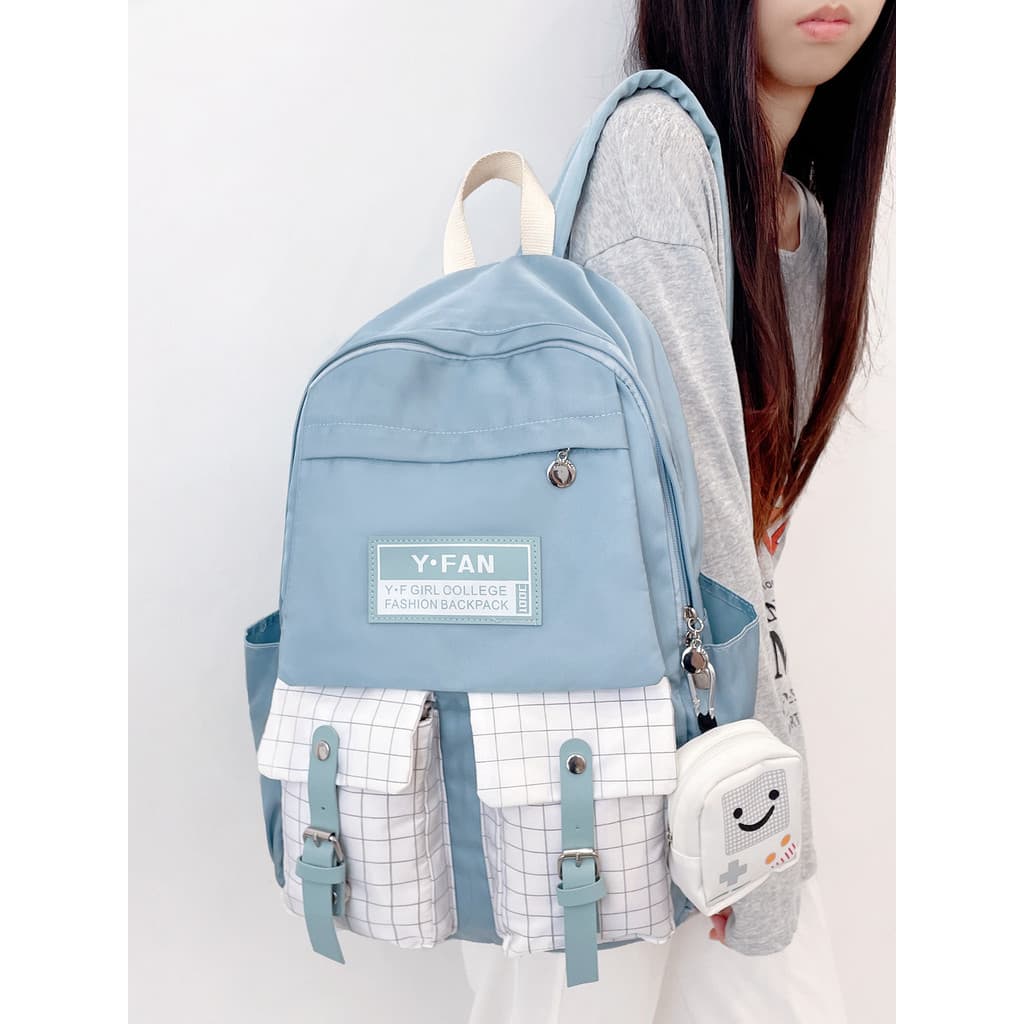 Mochila escolar para meninas, escola secundária, grande capacidade, 2026, novo estilo, estudantes do ensino médio, viage