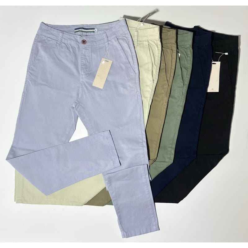Calça Sarja com Elastano Slim Fit Masculina - Envio Rápido