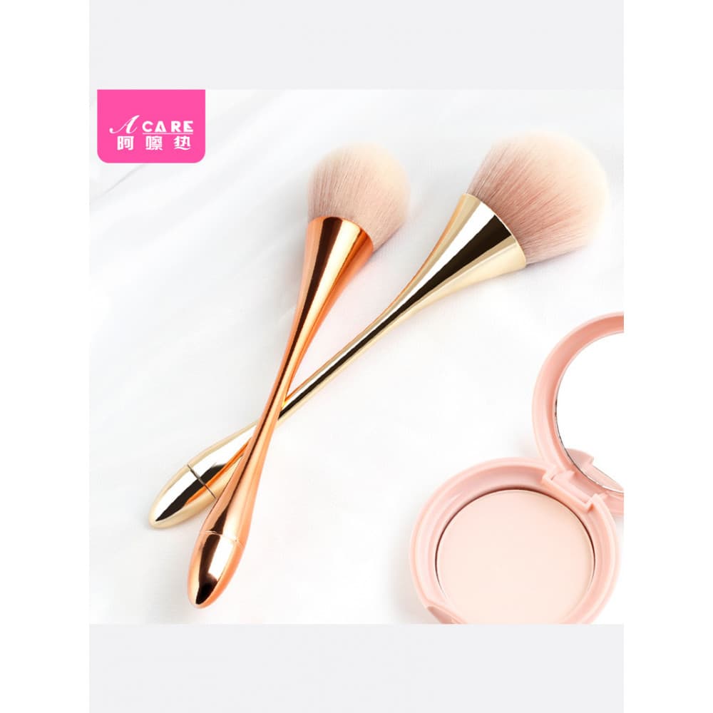 Pq801-Pincel de pó solto de cintura pequena, um pacote, macio, tamanho grande, pincel de maquiagem de alto brilho, Blush