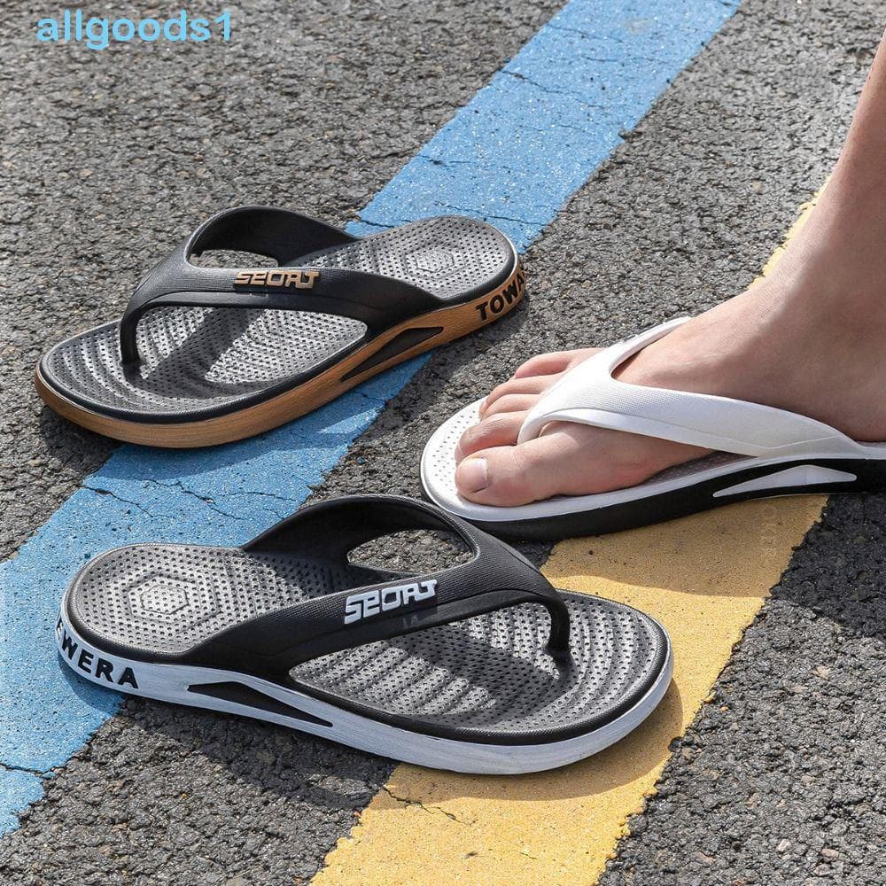 Sandália Esportiva ALLGOODS , Chinelos Masculinos Antiderrapantes , Novos Planos De PVC Para Banheiro Doméstico Casual M