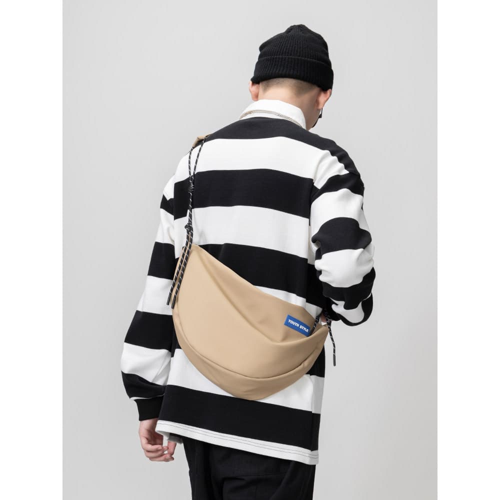 ABOYS bolsa masculina 2025 novo estilo moda na moda bolsa de ombro esportes bolinho saco feminino mensageiro saco Commut