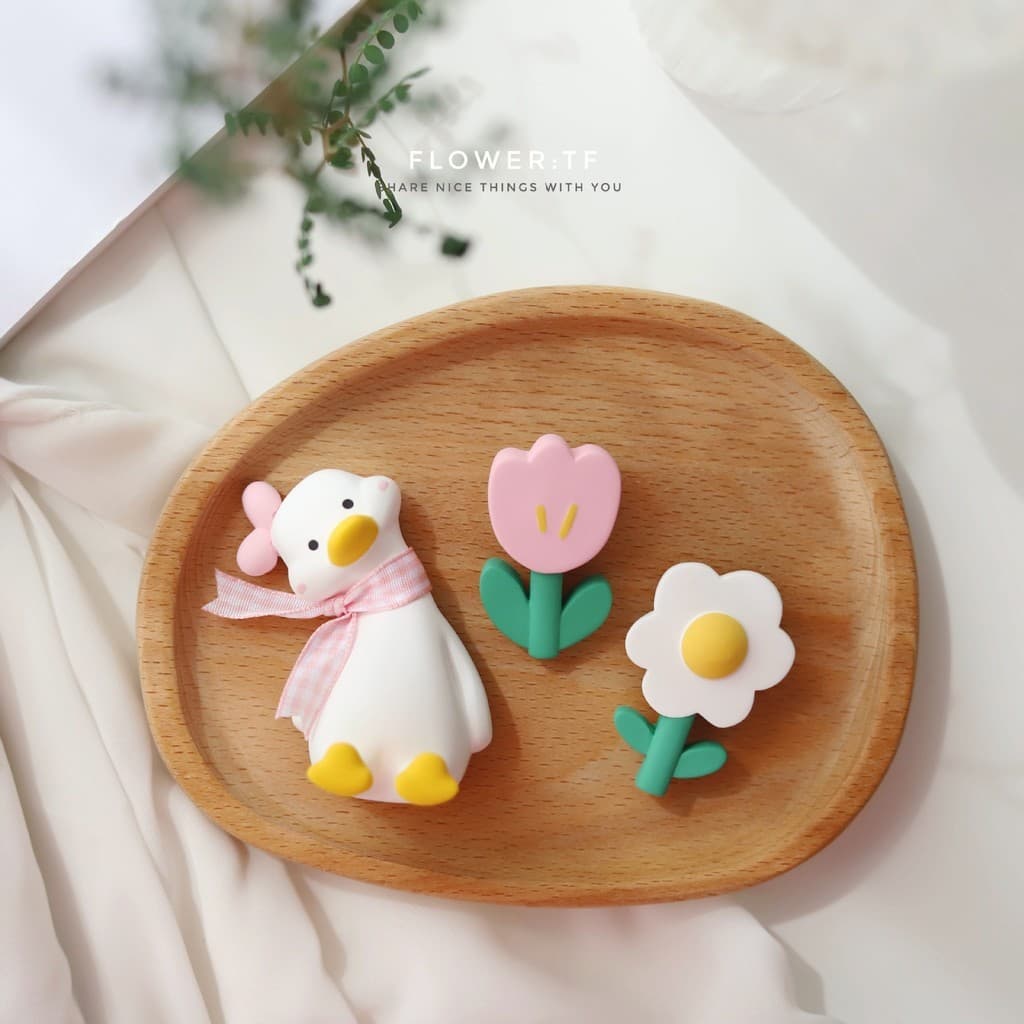 Perfume de carro de alto valor desenho animado decoração de carro pato menina Interior decoração fofa fragrância leve ca