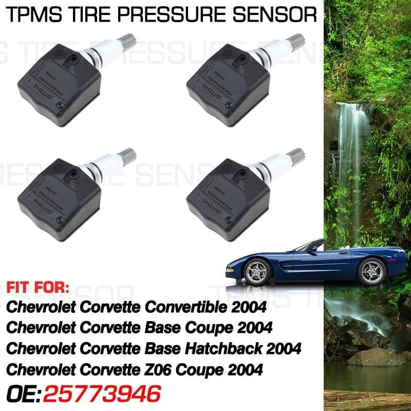 25773946 Para Chevrolet Corvette Conversível Base Coupe Hatch 2004 315MHz Sensor De Monitoramento De Pressão Dos Pneus P