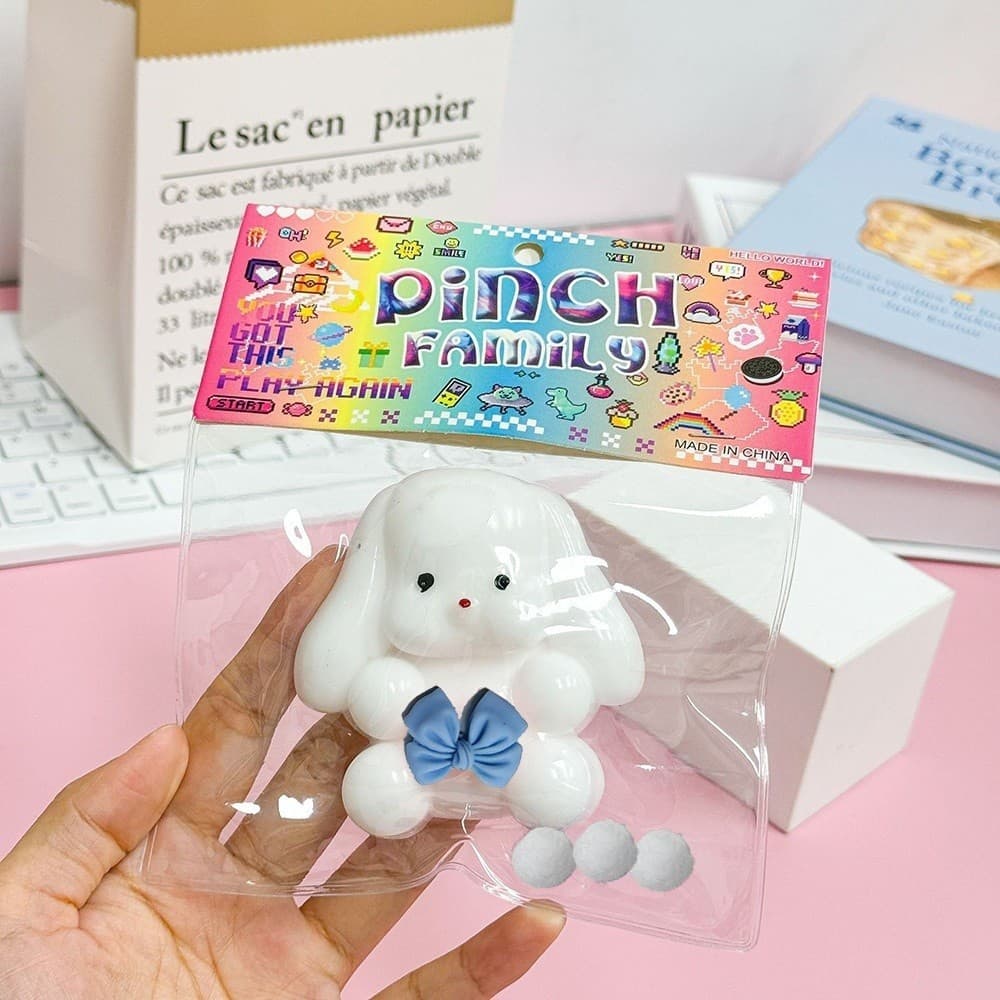 Cinnamoroll Patinha Gato Squishy Brinquedo Anti-stress Com Bola para Alívio De Estresse Presentes