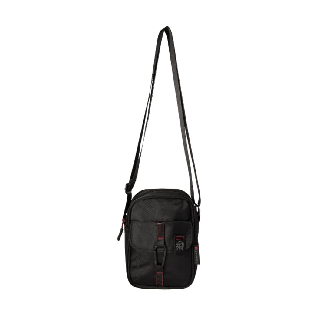 Bolsa De Ombro Transversal Crossbody Flamengo C/ Alça Ajustável Ideal Para Passeio Uso Diário Torcedor Licenciado Clio