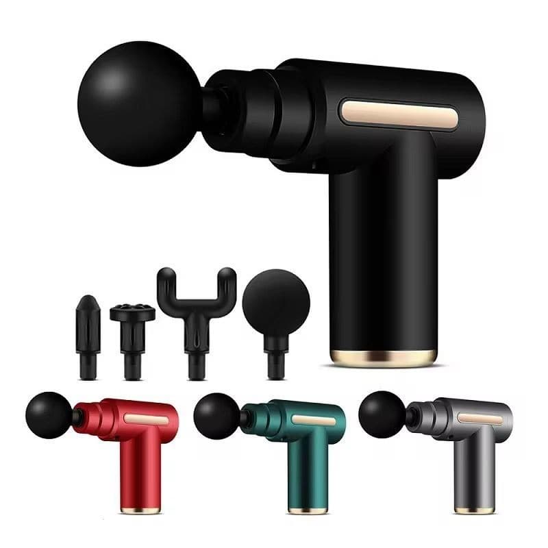 Pistola Massageadora Elétrica Muscular – Profissional, Portátil e Confortável Original