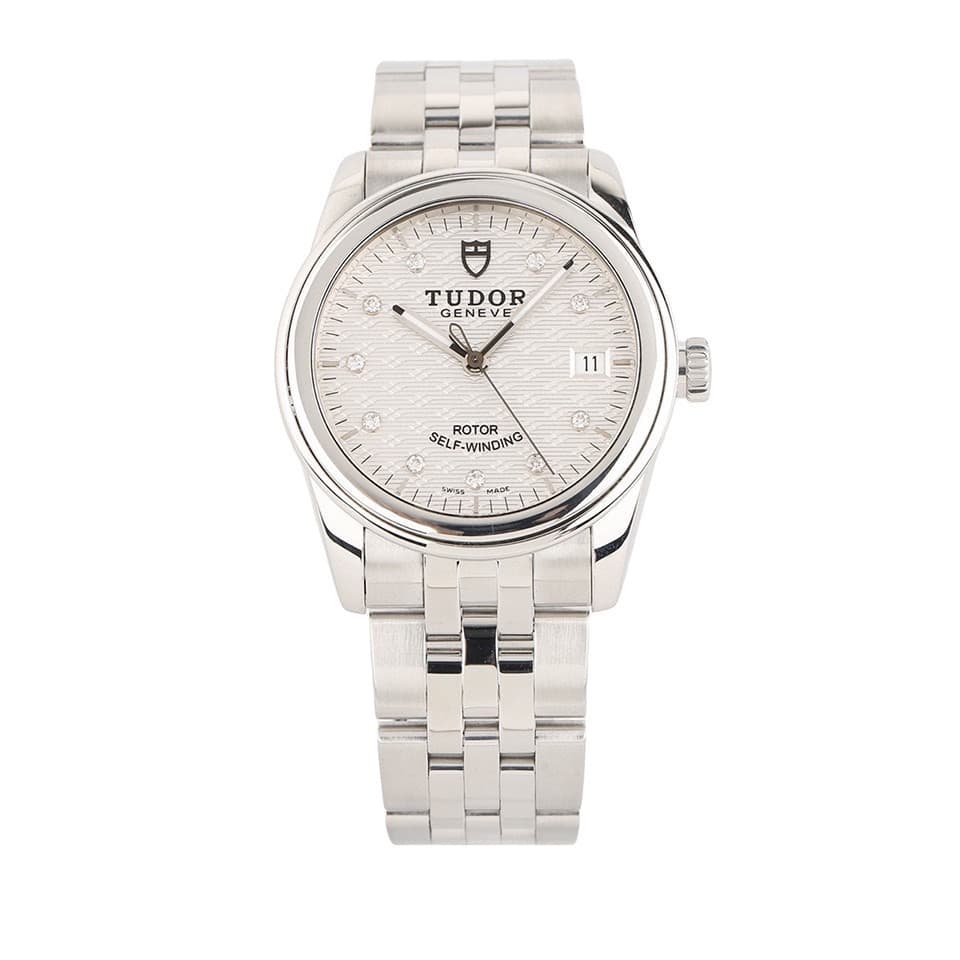Tudor Tudor Série Diamante Gravura Relógio Mecânico Automático Masculino m55000-0004