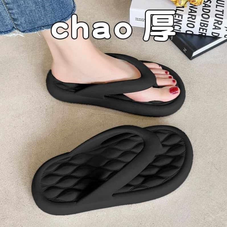 Novo estilo flip-flops masculino na moda verão exterior Wear High-End sola grossa antiderrapante ao ar livre praia flip-