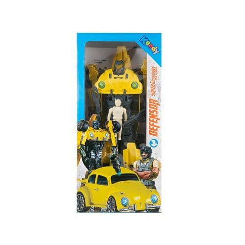 Carrinho Inteligente Super Herois Robo Brinquedo Infantil Divertido Interativo Estimula Criatividade