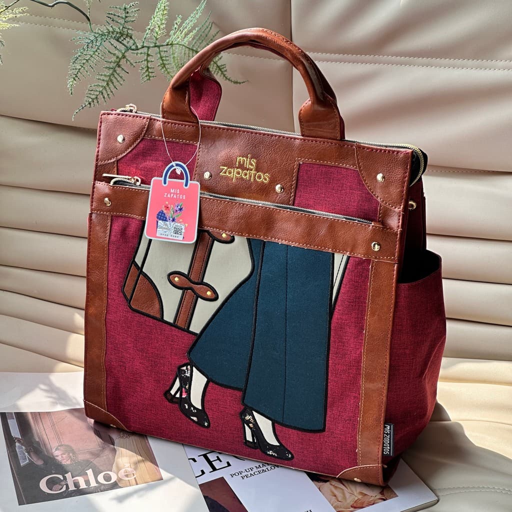 MISZAPATOS Senhoras Bolsa Mochila À Prova D 'Água Multifuncional Grande Capacidade Commuter Mochila Escola Bolsa Mamãe B