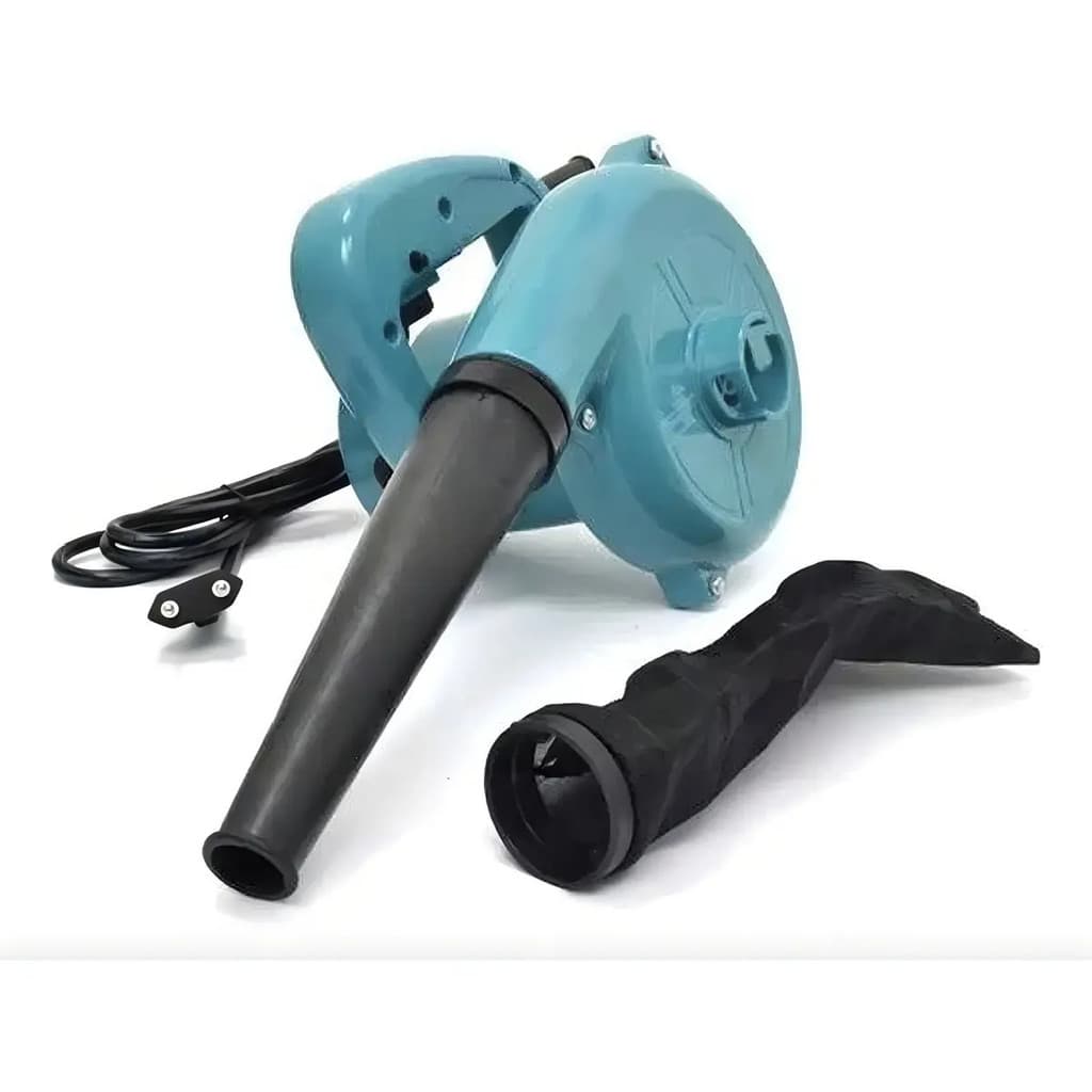 Soprador Ar Aspirador Pó Elétrico 600w Folhas Computador Notebook 220v Importway Iwsa-220 Azul