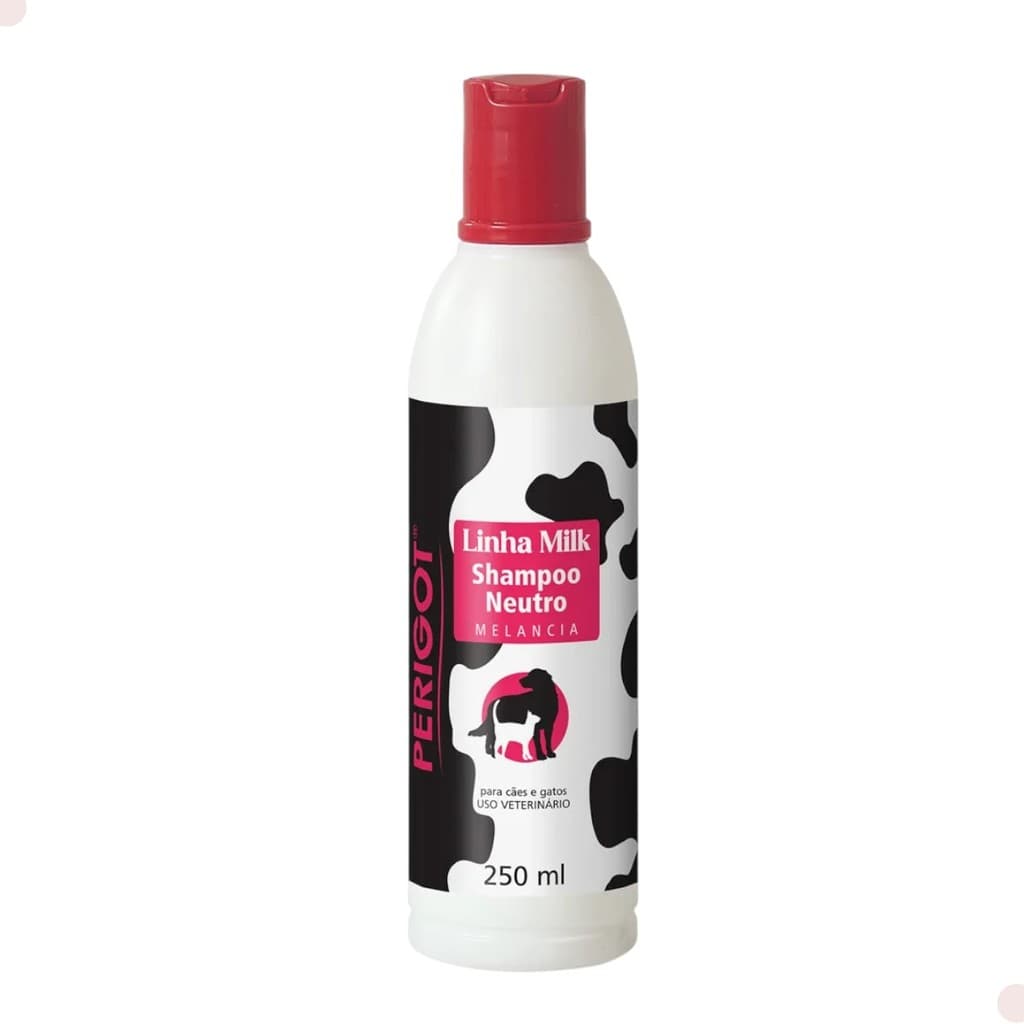 Shampoo Milk Melancia 250ml Perigot Para Cães e Gatos Banho e Tosa Petshop