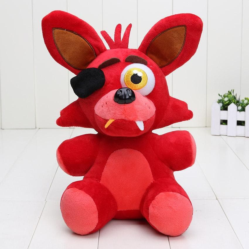 25cm Bonecos De Pelúcia FNAF Foxy/Nightmare/Do Freddy