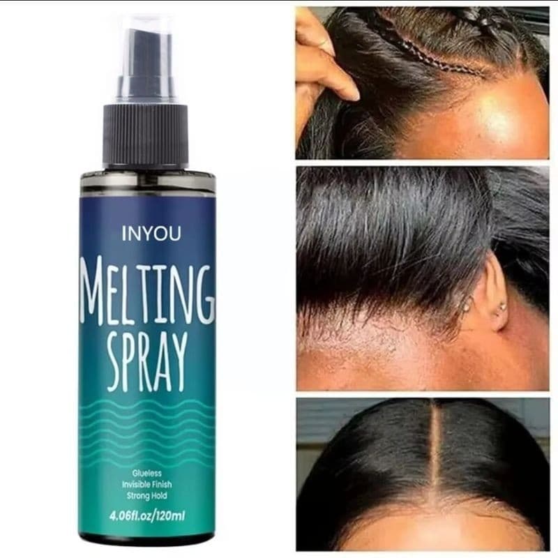 Spray De Tonalidade De Renda Para Perucas - Mousse De Derretimento E Retenção (S26)