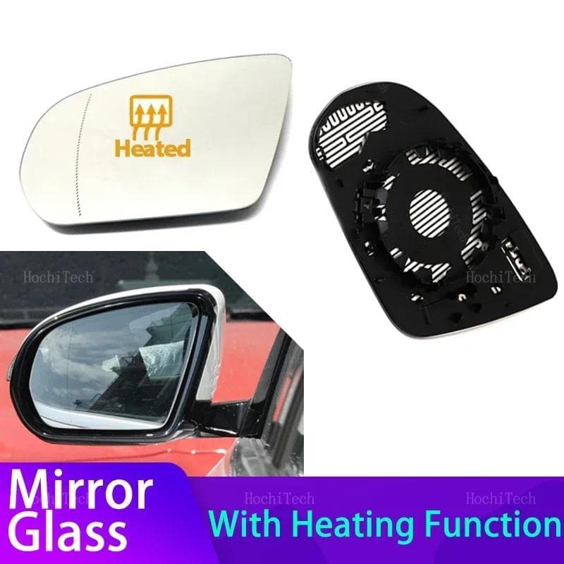 Para Mercedes-Benz Ces GLC Classe W205 W222 W213 X253 Esquerda Ou Direita Espelho Lateral Aquecido Lente Do Retrovisor D