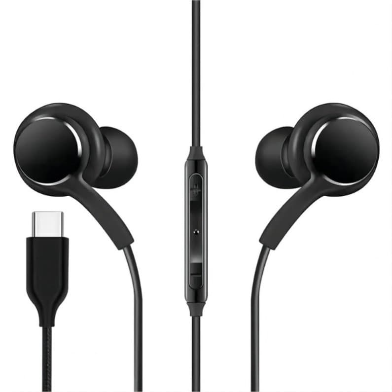 Fone de Ouvido Tipo C Para Samsung S21+ S24 Ultra S10 Plus S23 Ultra S9 S25 Ultra S20 FE S8 S22 FE S24 S10 S25 S23+