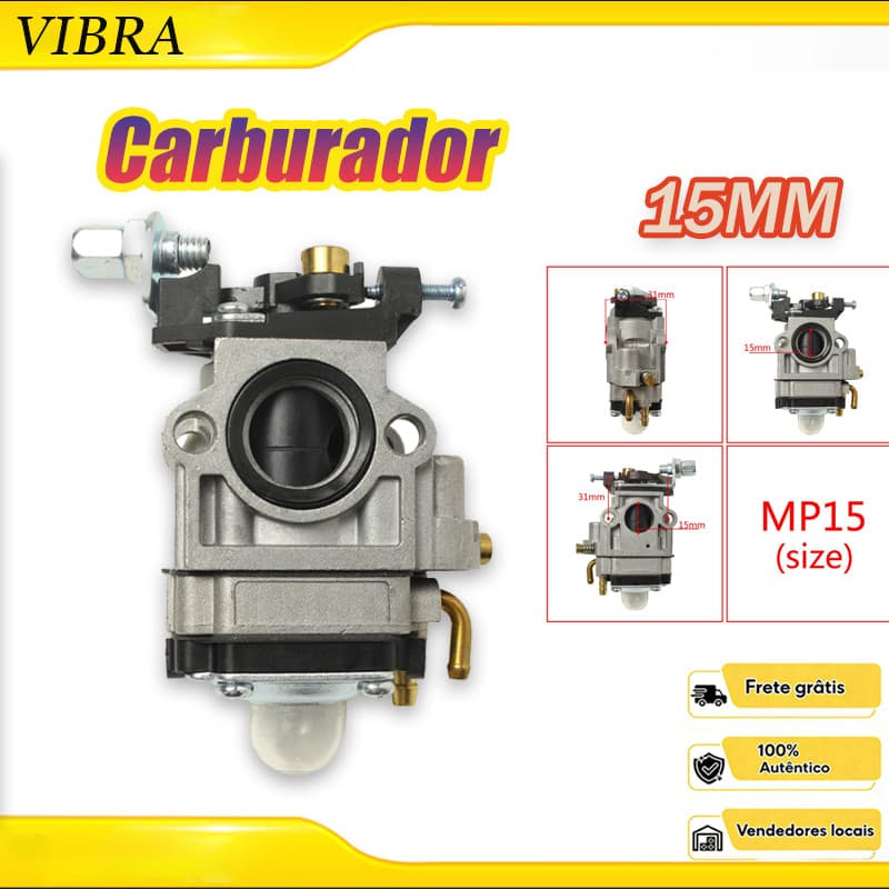 Carburador Roçadora Husqvarna 236r 142r 143r 143rii 143r2 131r 43cc 52cc 63cc