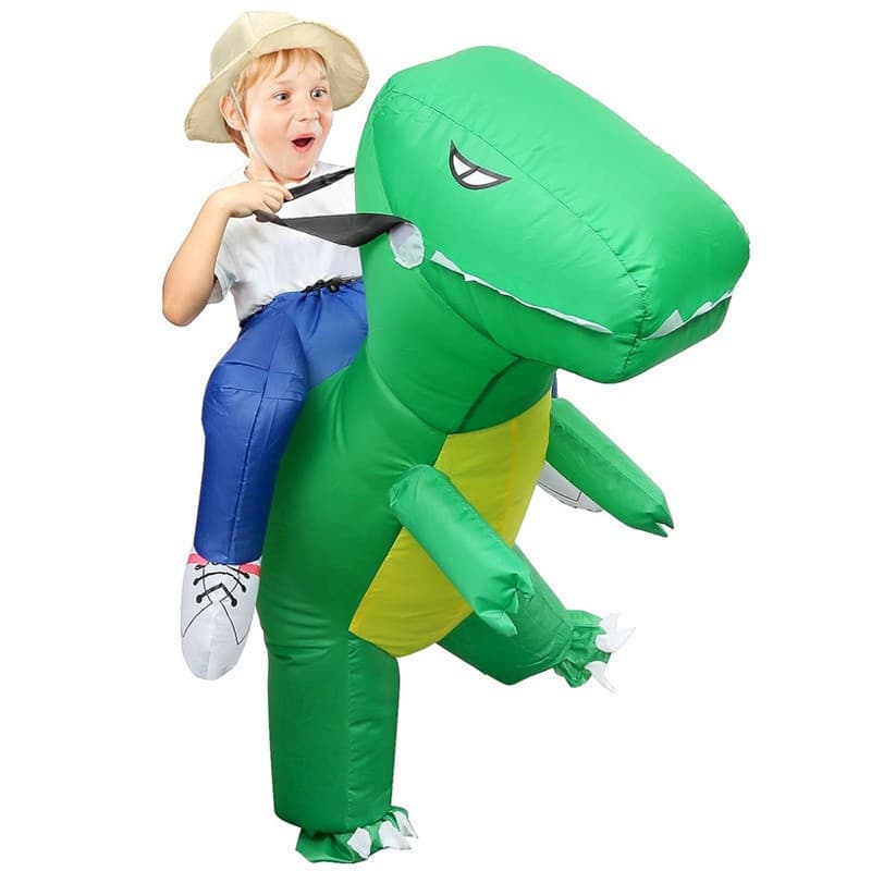 Fantasia De Dinossauro Inflável / Vestido Divertido De Rex / Festival Adulto / Cosplay